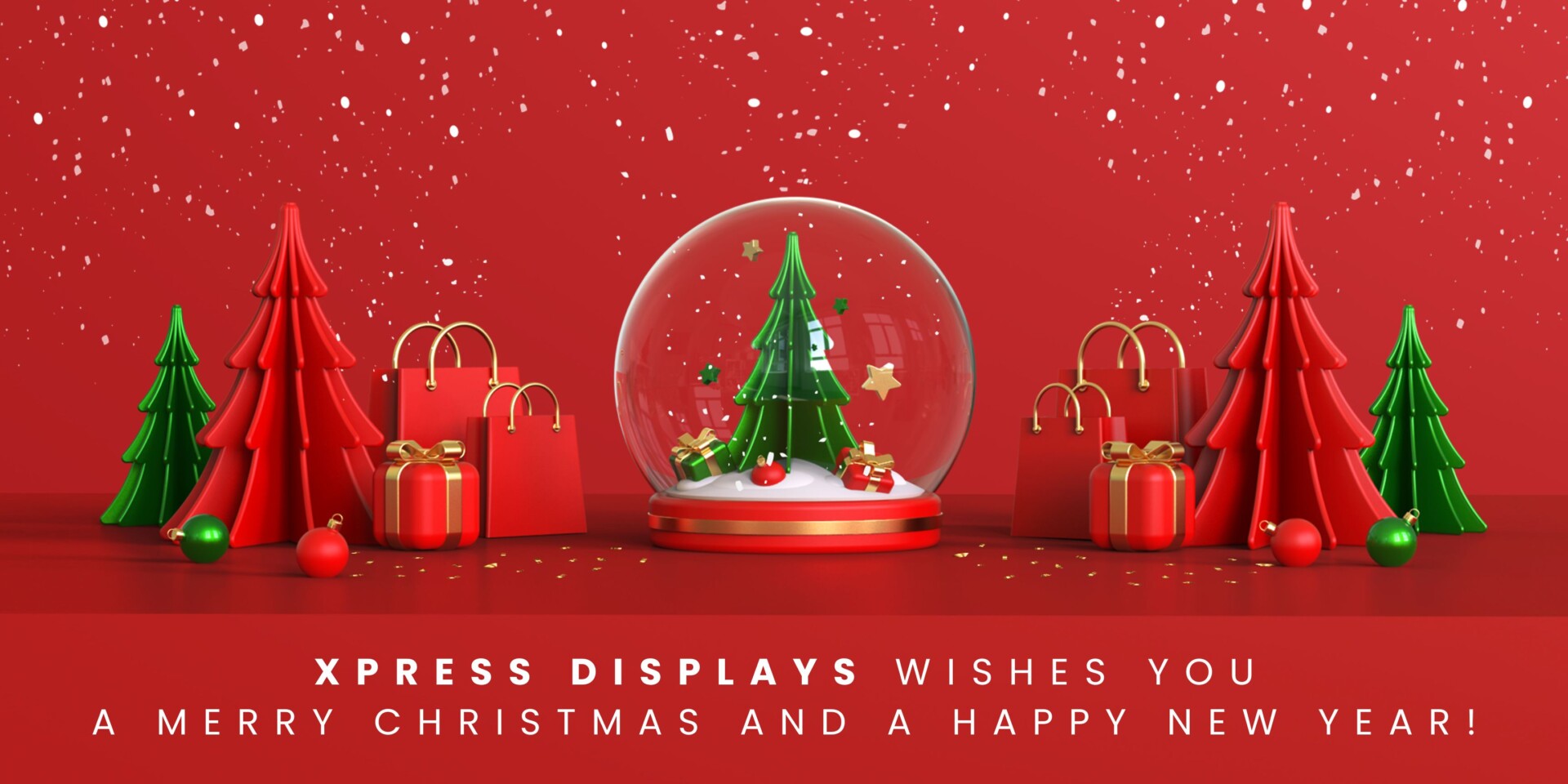 Planifica con antelación: Cierre por vacaciones en Xpress Displays